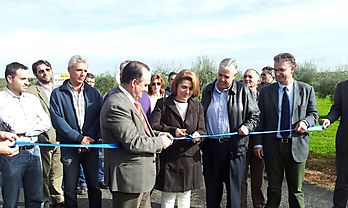 Ribera del Fresno ha inaugurado la obra de refuerzo de la carretera BA120 