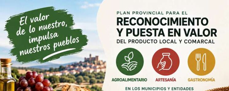 Convocatoria  Promocin Producto Local Diputacin de Badajoz