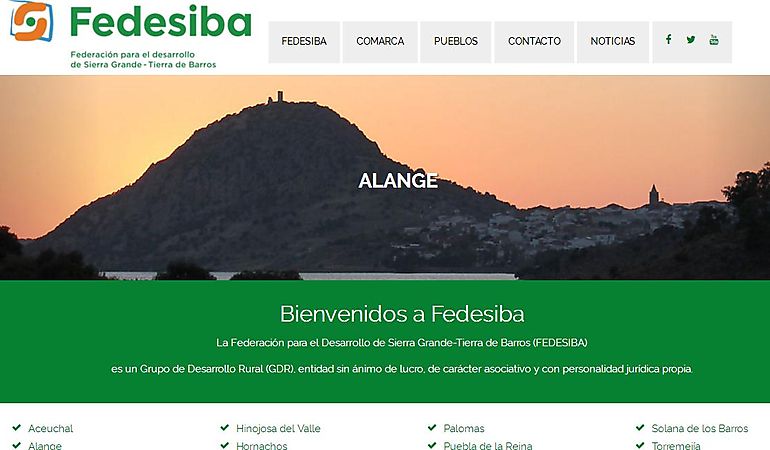 FEDESIBA lanza su nueva web con ms informacin y protagonismo para el territorio