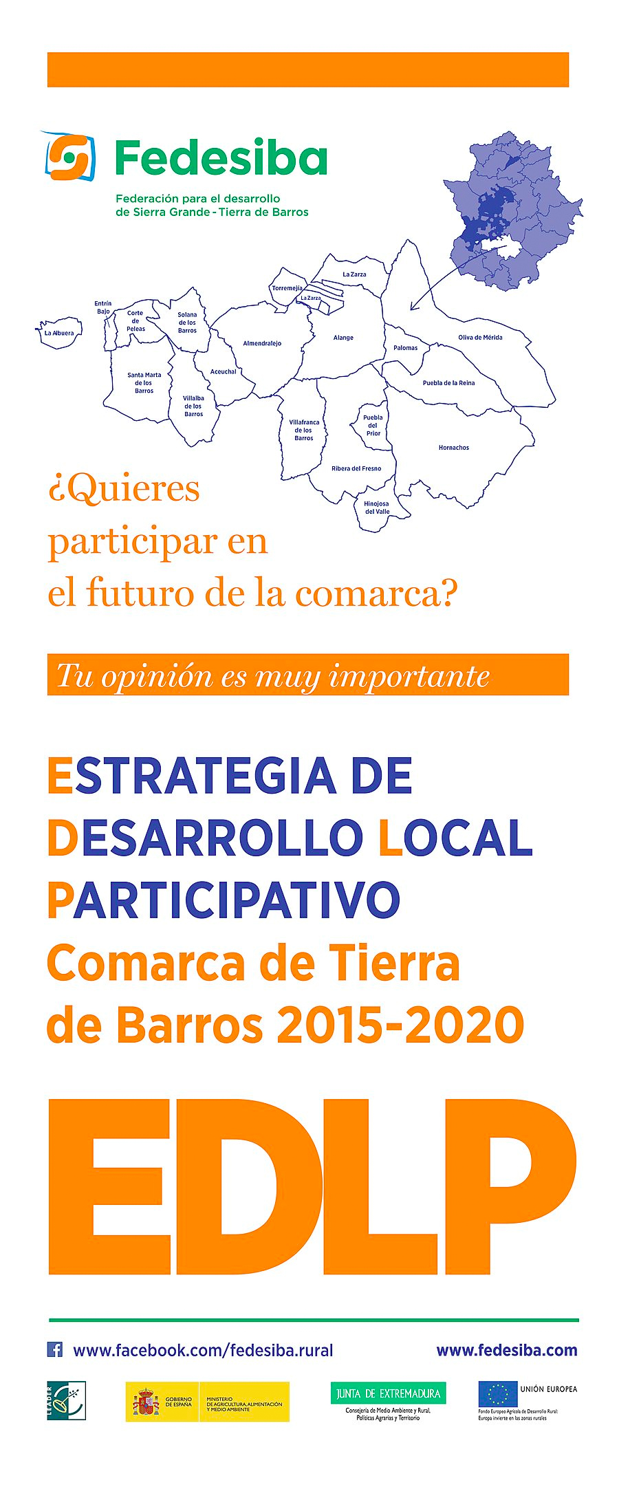 FEDESIBA se encuentra en la fase final de elaboración de su estrategia de desarrollo local participativo 2015-2020