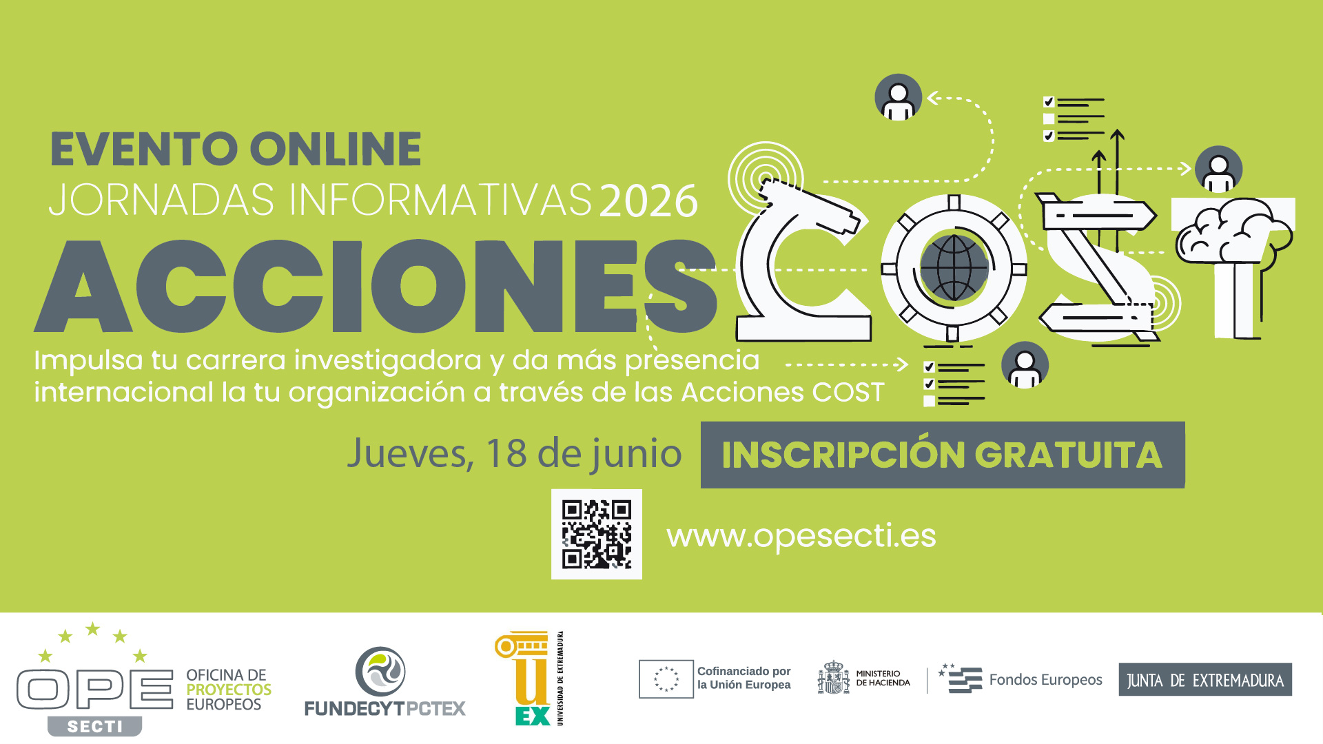 Sesión Informativa – Acciones COST 2026